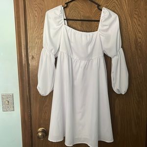white dress from amazon size small